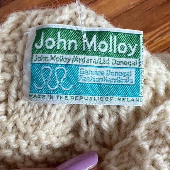 Vintage John Molloy Ireland Pure Virgin Wool Fisherman Newsboy Cap Beret Pom main image 6